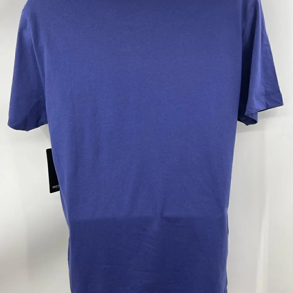 True Religion purple Buddha short sleeve cotton shirt